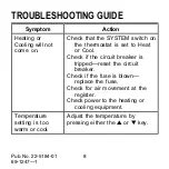 Preview for 8 page of Trane TAYSTAT 370 Owner'S Manual