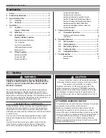 Preview for 2 page of Trane TCONT103 Installation And User Manual