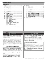 Preview for 2 page of Trane TCONT202 Installation And User Manual