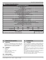 Preview for 3 page of Trane TCONT202 Installation And User Manual