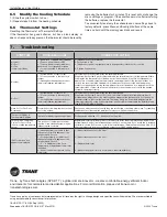 Preview for 12 page of Trane TCONT202 Installation And User Manual