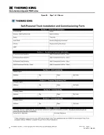 Предварительный просмотр 94 страницы Trane Thermo King SPECTRUM T-1090 Installation Manual