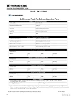 Предварительный просмотр 98 страницы Trane Thermo King SPECTRUM T-1090 Installation Manual