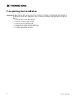 Preview for 36 page of Trane Thermo King V-220 10 Installation Manual