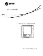 Preview for 1 page of Trane THS04 User Manual