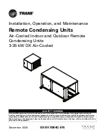 Предварительный просмотр 1 страницы Trane TR-OHS RCU Series Installation, Operation And Maintenance Manual