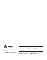 Предварительный просмотр 118 страницы Trane TR1 6002 Installation And Operation Manual