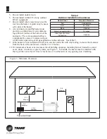 Preview for 12 page of Trane TR250 Service & Installation Manual