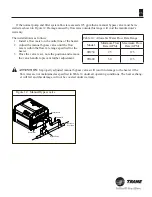 Preview for 25 page of Trane TR250 Service & Installation Manual