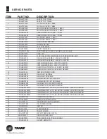 Preview for 62 page of Trane TR250 Service & Installation Manual