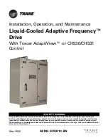 Предварительный просмотр 1 страницы Trane Tracer CH530 Installation, Operation And Maintenance Manual