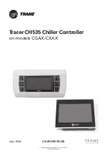 Trane Tracer CH535 Manual предпросмотр