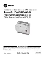 Trane Tracer UC400 Installation, Operation And Maintenance Manual preview