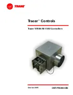 Предварительный просмотр 1 страницы Trane Tracer VV550 Installation Manual