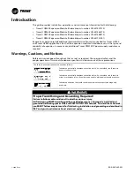 Preview for 2 page of Trane Tracer XM30 Installation, Operation And Maintenance Manual