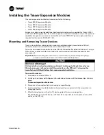 Preview for 13 page of Trane Tracer XM30 Installation, Operation And Maintenance Manual