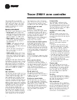 Предварительный просмотр 4 страницы Trane Tracer ZN511 User Manual