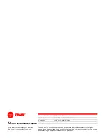 Предварительный просмотр 111 страницы Trane Tracer ZN517 Installation And Operation Manual