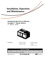 Preview for 1 page of Trane TSC037E Installation, Operation And Maintenance Manual