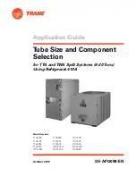 Trane TTA240F Series Application Manual предпросмотр