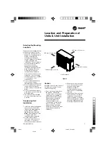 Preview for 5 page of Trane TTK 042 K4 Installation Manual