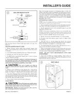 Preview for 3 page of Trane TTPO30D Installer'S Manual