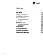 Preview for 3 page of Trane TWE050A Manual