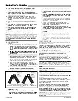 Preview for 2 page of Trane TWG018A140C Installer'S Manual