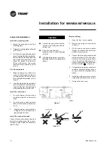 Предварительный просмотр 14 страницы Trane TWK509JB Installation Manual