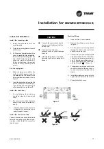 Предварительный просмотр 17 страницы Trane TWK509JB Installation Manual