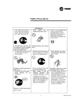 Предварительный просмотр 5 страницы Trane TXK Installation Operation & Maintenance