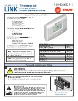 Trane TZEMT500AB32MAA Installation Instructions Manual preview