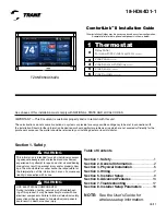 Preview for 1 page of Trane TZONE950AC52ZA Installation Manual