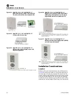 Preview for 62 page of Trane UniTrane Fan Coil Installation, Operation And Maintenance Manual