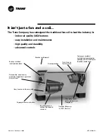Предварительный просмотр 2 страницы Trane UniTrane Fan-Coil Installation Operation & Maintenance