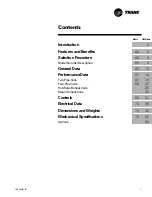 Предварительный просмотр 3 страницы Trane UniTrane Fan-Coil Installation Operation & Maintenance