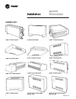 Предварительный просмотр 8 страницы Trane UniTrane FC Installation & Operation Manual