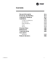 Preview for 3 page of Trane UV-SVN02B-EN Installation Operation & Maintenance