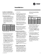 Preview for 19 page of Trane UV-SVN02B-EN Installation Operation & Maintenance