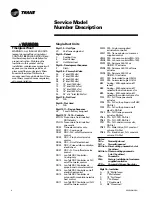 Предварительный просмотр 4 страницы Trane VariTrane VAV Series Installation & Operator'S Manual