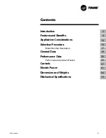 Предварительный просмотр 3 страницы Trane Voyager 23 to 42 Ton Installation, Operation And Maintenance Manual