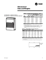 Предварительный просмотр 71 страницы Trane Voyager 23 to 42 Ton Installation, Operation And Maintenance Manual