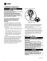 Предварительный просмотр 26 страницы Trane Voyager Commercial Installation, Operation And Maintenance Manual