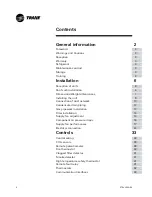 Preview for 4 page of Trane Voyager I TSD 060 Installation And Operation Manual