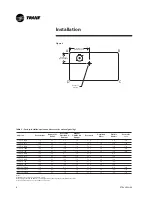 Preview for 8 page of Trane Voyager I TSD 060 Installation And Operation Manual