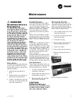 Preview for 27 page of Trane VUV Installation And Owner'S Manual