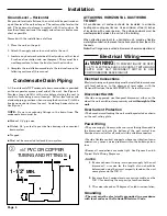 Предварительный просмотр 4 страницы Trane WCK024B1 Installation Operation & Maintenance