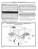 Предварительный просмотр 2 страницы Trane WCY024G1 Installation, Operation & Maintenance Manual