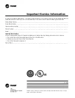 Preview for 6 page of Trane WEATHERTRON 22-5156-04-0804 Use And Care Manual