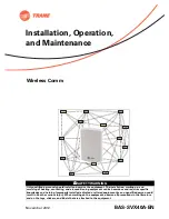 Preview for 1 page of Trane Wireless Comm Installation, Operation And Maintenance Manual